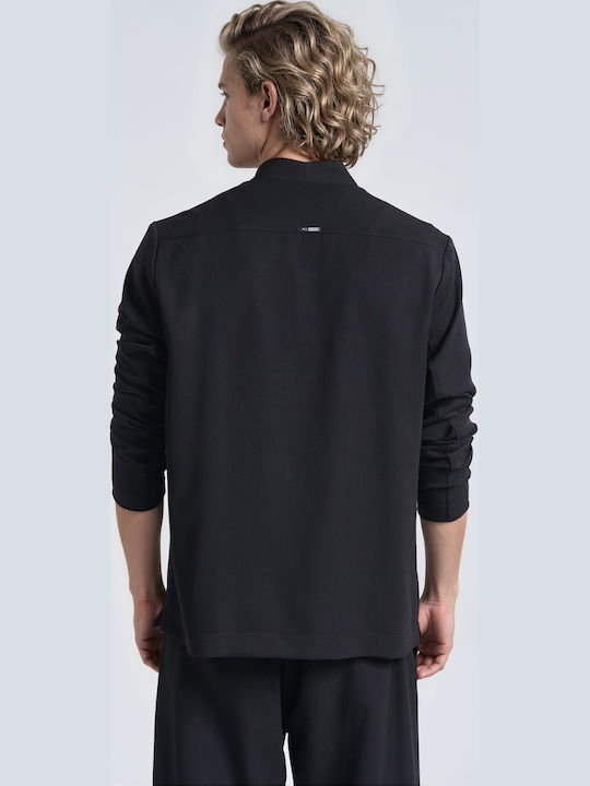 Men's Trousers Set Relaxed Fit Black