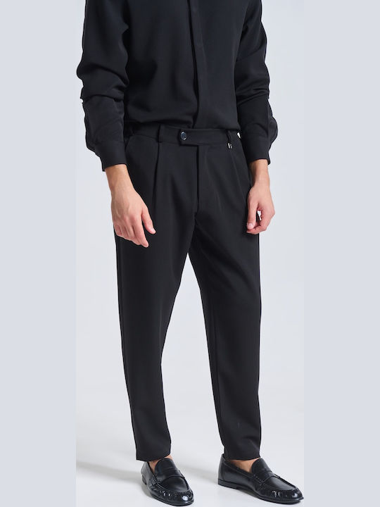 Men's Trousers Relaxed Fit Black