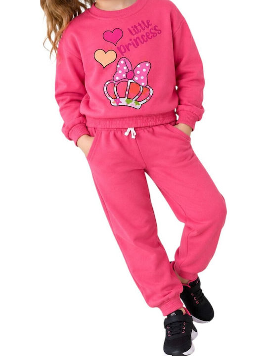 Kinder Sweatpants Set Koralle