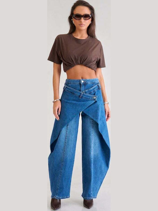 Damen Jeans Hosen in Balloon Bein Stil