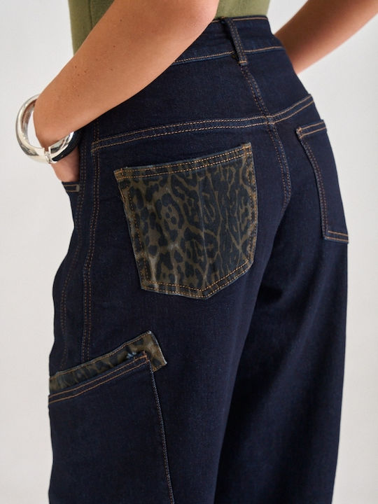 Women's Jean Pants in Balloon Leg Style