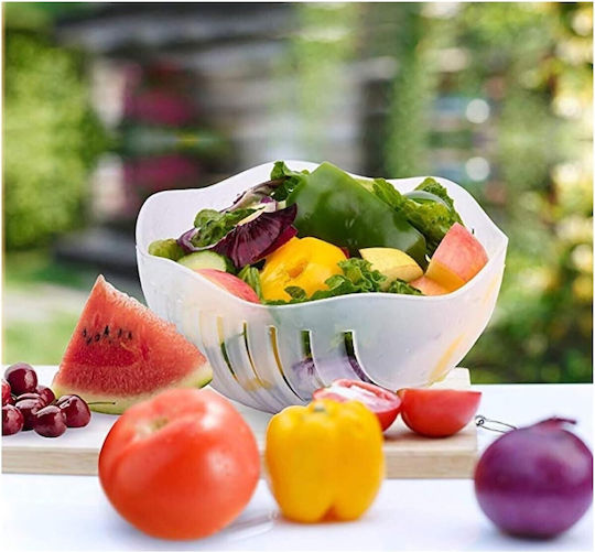 Vegetable Plastic Strainer 21x18.5cm