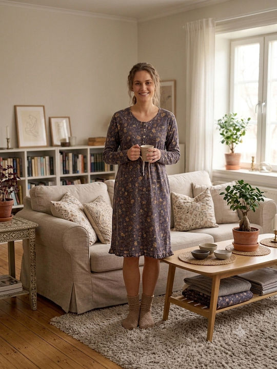 Relax Anatomic Winterschlafanzug für Damen Lila