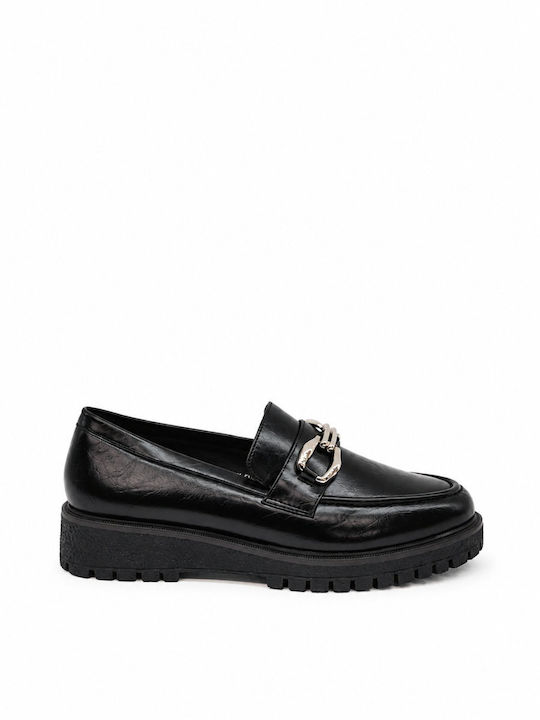 Women's Loafers In Black Colour