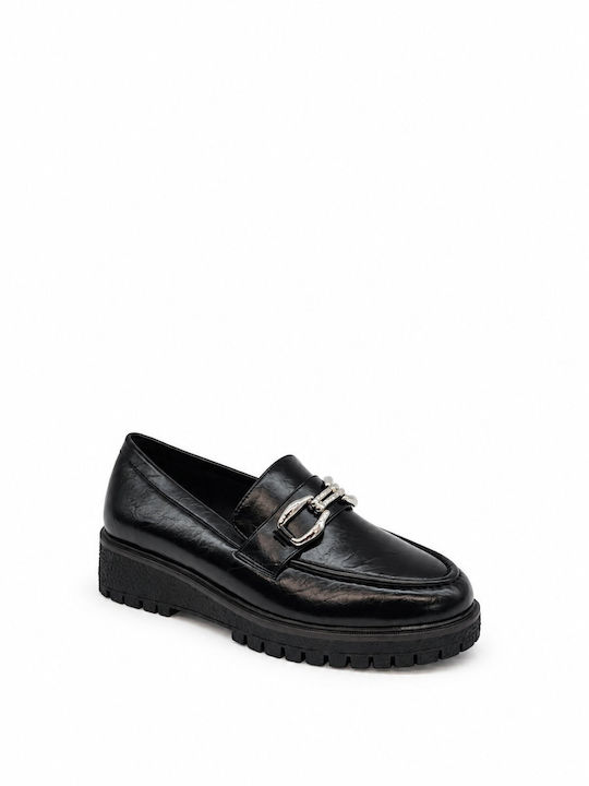 Women's Loafers In Black Colour