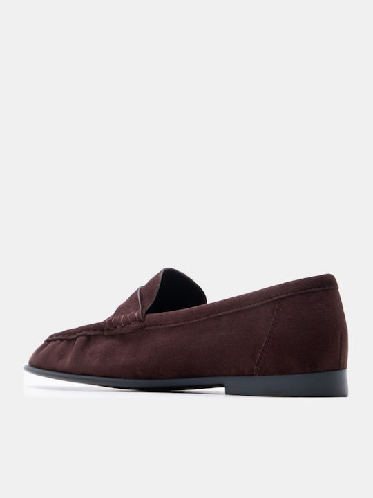 Γυναικεία Loafers σε Καφέ Χρώμα