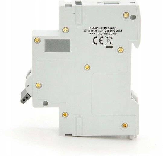 KOOP Elektro Automatischer Leistungsschalter 16A Monopolar AC