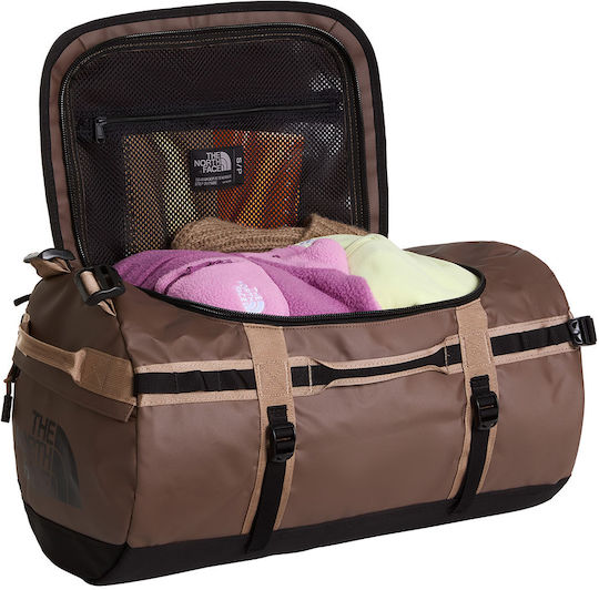 The North Face Base Camp Duffel Sack Reise Rücken 50lt Braun Stoff M32.5cm