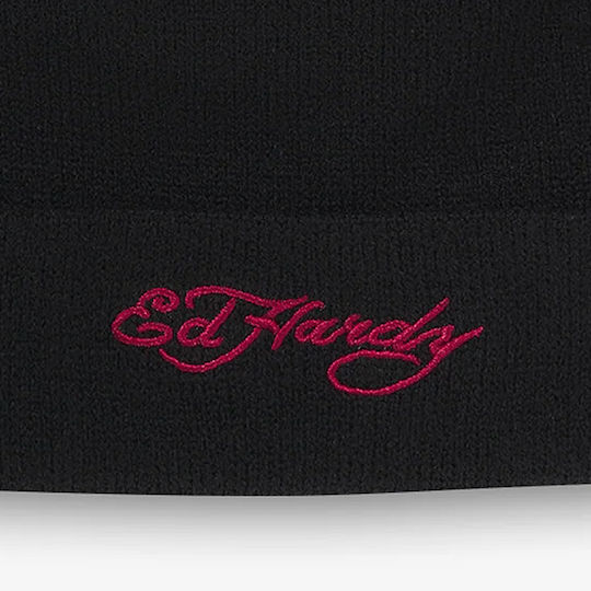Beanie Unisex Knitted Beanie in Black Colour