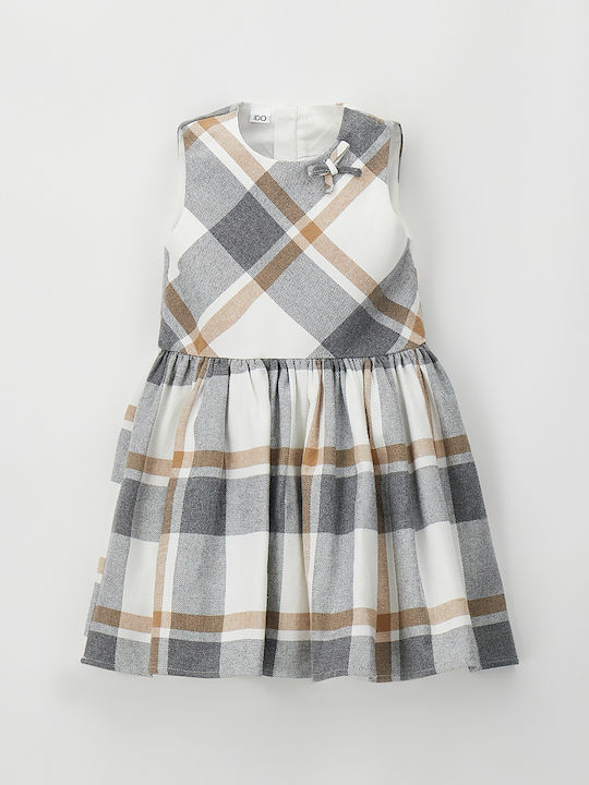 Kinderkleid Ärmellos Grau