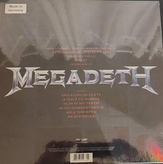 Megadeth Fast Hits Vinyl
