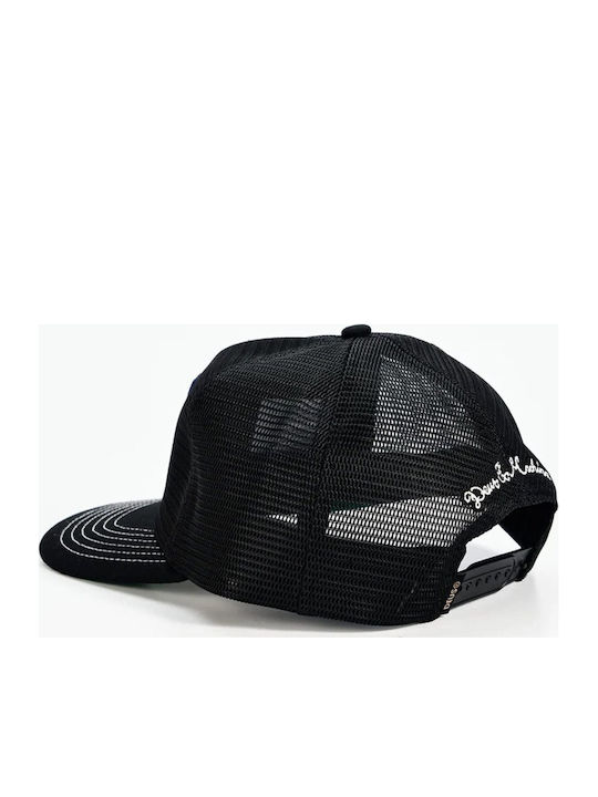 Deus Ex Machina D263mha328-blk Mudflap Trucker Cap Black One Size Καπέλο Black