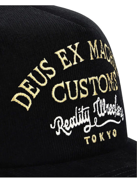 Deus Ex Machina D263mha331-blk Marsden Trucker Cap Black One Size Cap Black