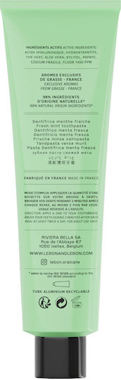 Lebon Cap Ferrat Mood Fresh Mint Οδοντόκρεμα για Λεύκανση , Ευαίσθητα Δόντια , Ουλίτιδα , Πλάκα , Τερηδόνα & Περιοδοντίτιδα 75ml