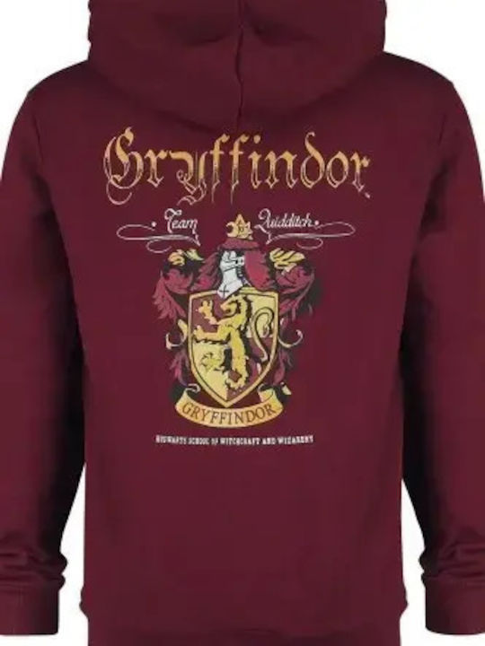 Hooded Sweatshirt Harry Potter Gryffindor Gothic Font Mehapomsw115 Burgundy Hooded Sweatshirt Harry Potter Gryffindor Gothic Font Mehapomsw115 Burgundy