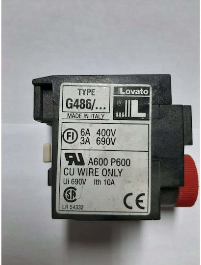 Lovato Electric Industrial Type Push Button LPCB6644