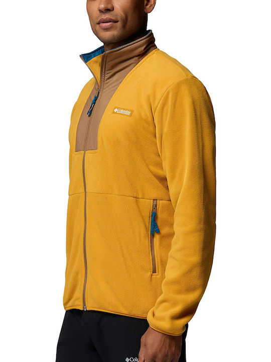 Мъжка Зелка Fleece Мустардена
