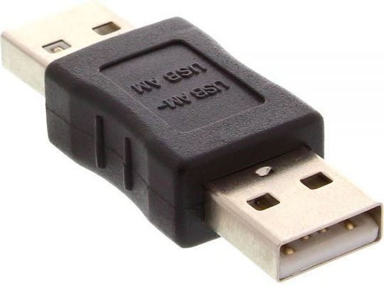 InLine USB-A Konverter USB-A männlich zu USB-A männlich