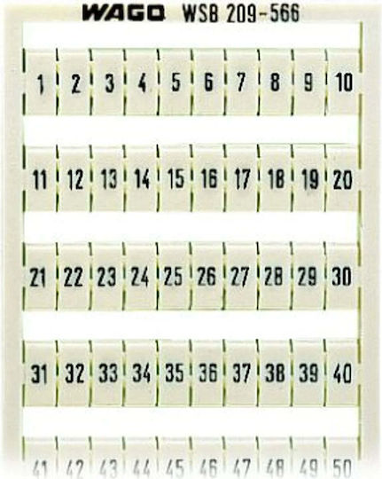 Wago Wago Elektrische Schalttafel-Zubehör Rahmen 209-566