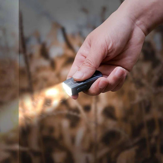 Fenix Rechargeable LED Keychain Flashlight IP66 with Maximum Brightness 500lm E03r