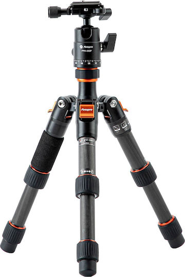 Fotopro Trepied X-go cu Cap Sferic până la 19cm și Capacitate 8kg