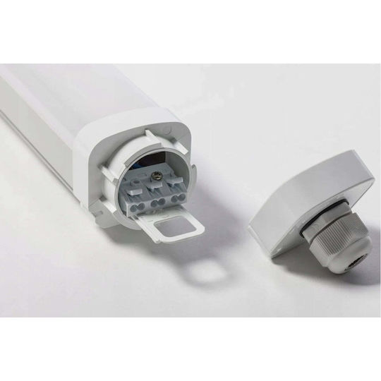 Gtv LED Γραμμικό Φωτιστικό Οροφής 50W Φυσικό Λευκό IP66 150εκ.