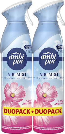Ambi Pur Flowers & Spring Ароматизатор за въздух 2 x 185 мл