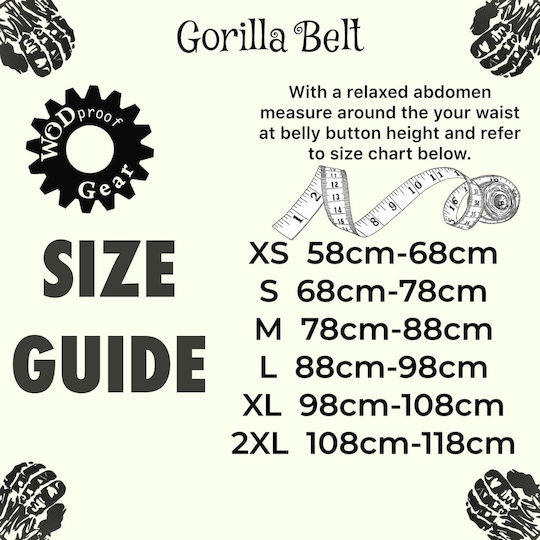 Gorilla Lifting Belt Ροζ