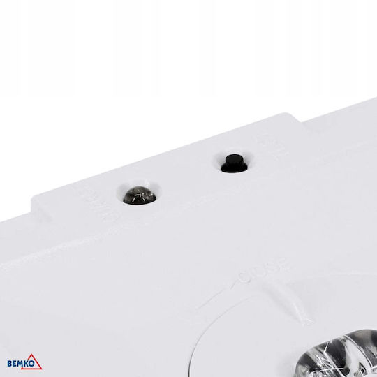 Bemko Emergency Exit Light with Battery Power Supply