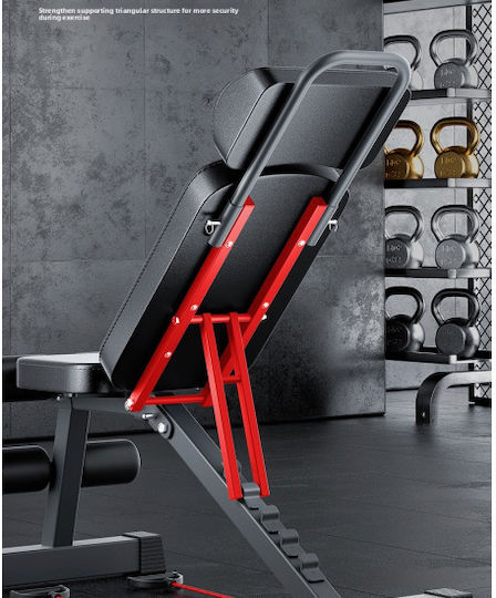 Ehome Multifunctional Workout Bench Pull-Up Bar & Pulley 12 1 Adjustable Workout Bench for Abdominal / Biceps