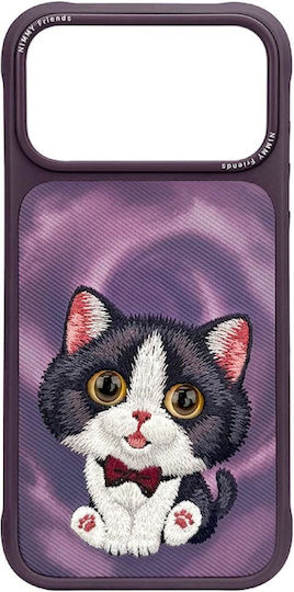 Nimmy Case Big Eyed Cream Cat Iphone 18 Pro/17 Pro Purple