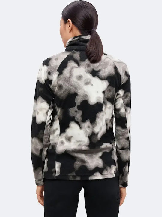 Glacial Iv Дамска Флийс Блуза с Цип Print