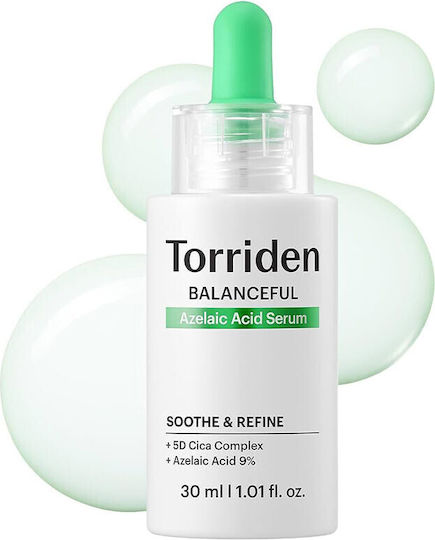 Torriden Balanceful Azelaic Acid 9% Soothing & Moisturizing Face Serum for Blemishes 30ml