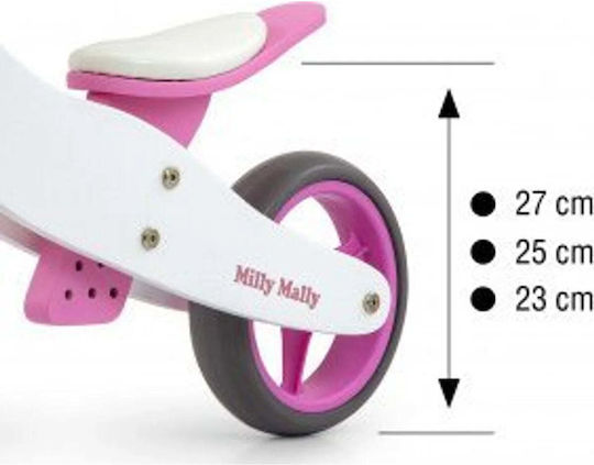 Milly Mally Kinder Balancefahrrad Jake Rosa