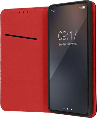 Senso Genuine Leather Stand Book Xiaomi Redmi 17c 4g 14c 4g Poco C75 Claret