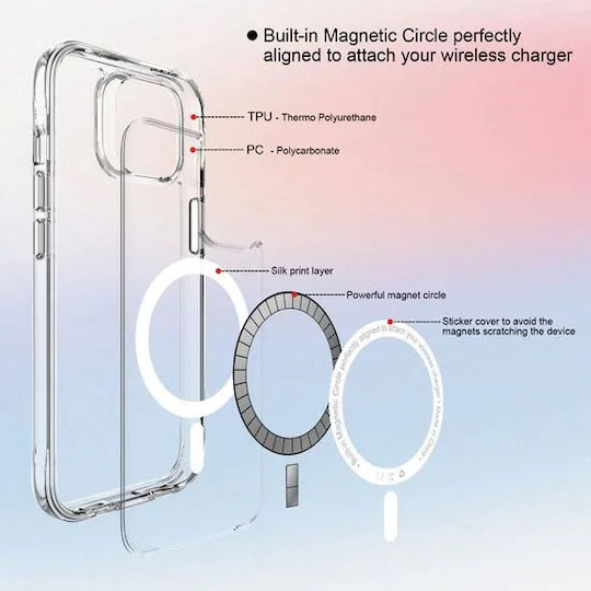 Spigen iPhone 13 Ultra Hybrid Mag Transparent Case