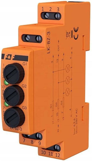 FF Professional Kilowatt-Zähler Für Elektrische Messgeräte Schiene Dreiphasig Wi-Fi