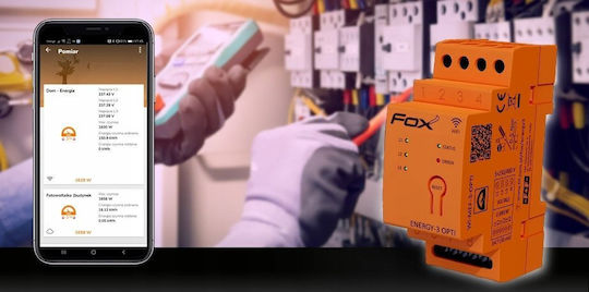 FF Professional Kilowatt-Zähler Für Elektrische Messgeräte Dreiphasig Wi-Fi