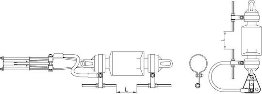 Ensto Industrieisolator Typ SDI27.61