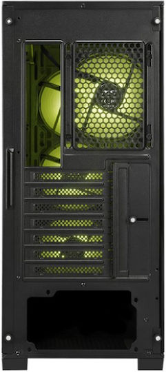 MSI Mag Forge 140A B65 Gaming Middle Tower Carcasă PC cu Deschidere Laterală și Iluminare RGB Neagră