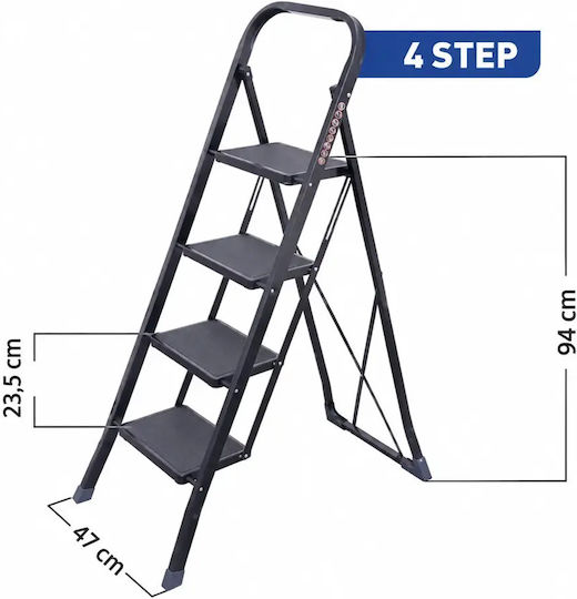 Eurostep Minitower Plus Leitern mit 4 Stufen