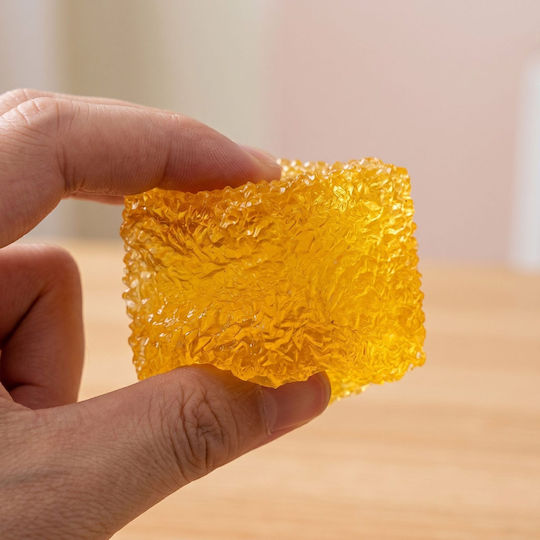 Squishy Orange Foam Cube