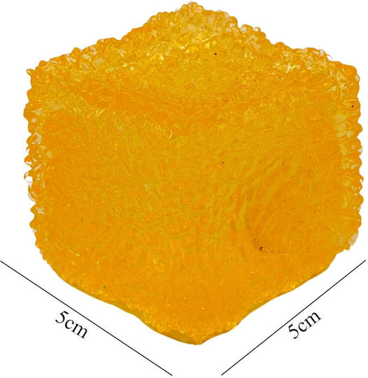Squishy Orange Foam Cube