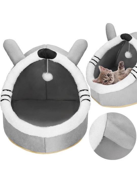 Canapea Pat Pentru Câini Gri 50x36cm