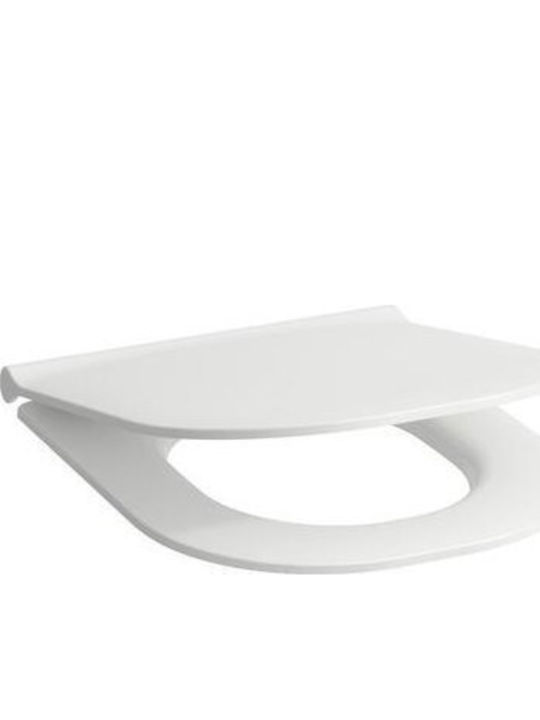 Jika Капак за тоалетна чиния с биде Пластмасов 42.5x35.5cm Бял