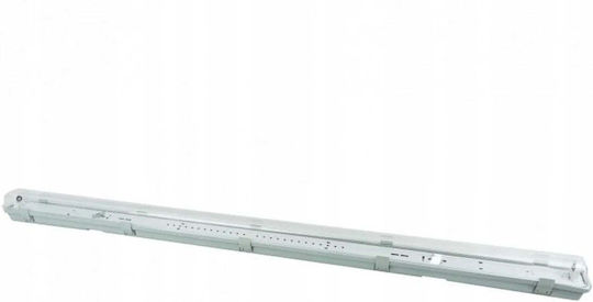 Ecolight Φωτιστικό Σωλήνα Led 1x60cm Πλήρες Μεταλλικό Σώμα Ανακλαστήρα