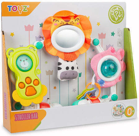 Toyz Бар за Детска Количка и Автомобил с Огледало за Новородени