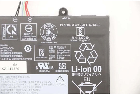 Lenovo Kompatible Laptop-Batterie für Lenovo Sb10z21196