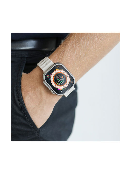 Vonmählen Wave Band 2 Apple Watch 38 40 41mm Einheitsgröße Beiges Tragbare Bänder