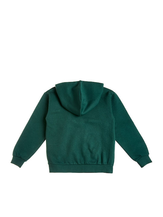 Kids Sweatpants Set With Top Green